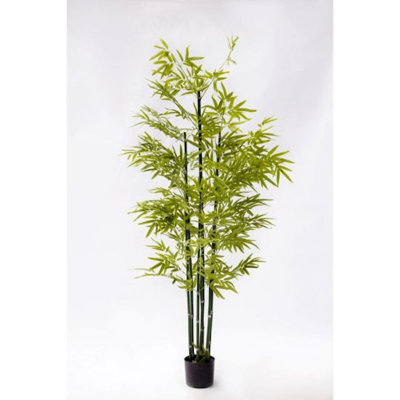 Bambou artificiel en pot