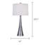 Ensemble de lampes de table standard 29,5 po Calesha-220008507-220008506