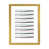 Papier encadré doré sélectionné