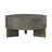  Barchetta Round Contemporary Cocktail Table w/ Faux Concrete Top