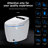 BCANHOME ADA Smart Bidet Toilet with Auto Open/Close Lid, Soft-Closing Heated Seat, Tankless Auto Flush, Massage Clean, Warm Wash/Dryer, ADA Comfort Height, Remote Control