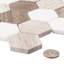 Channing 2 in. Hexagon Honeycomb Mosaic Tile-50210693