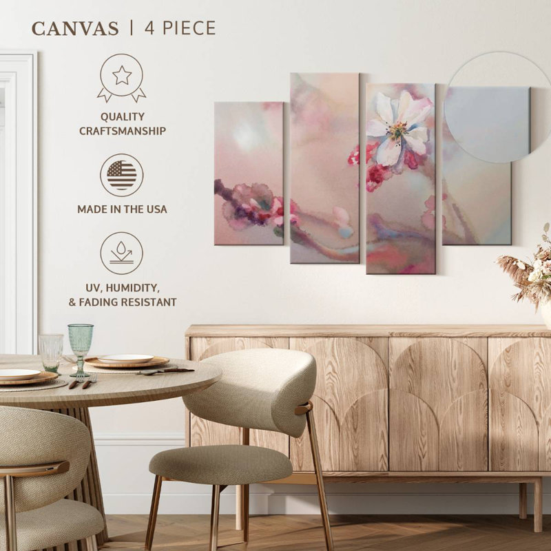 Harnek Sakura Blossom In Spring, 42" H x 68" W