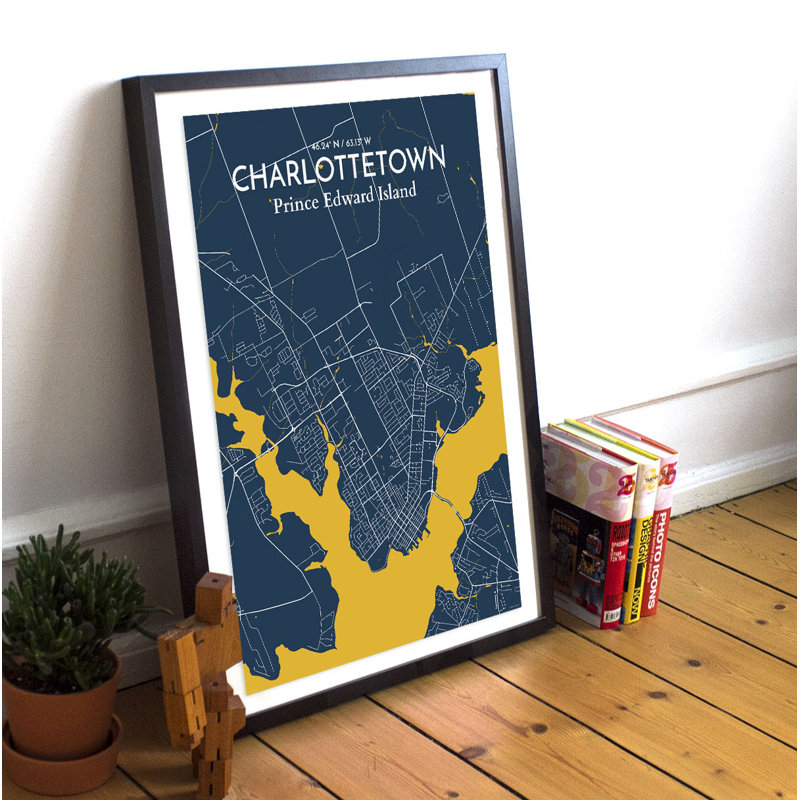 Charlottetown - No Frame Print, 97.7 cm H x 50 cm W x 0.1 cm D