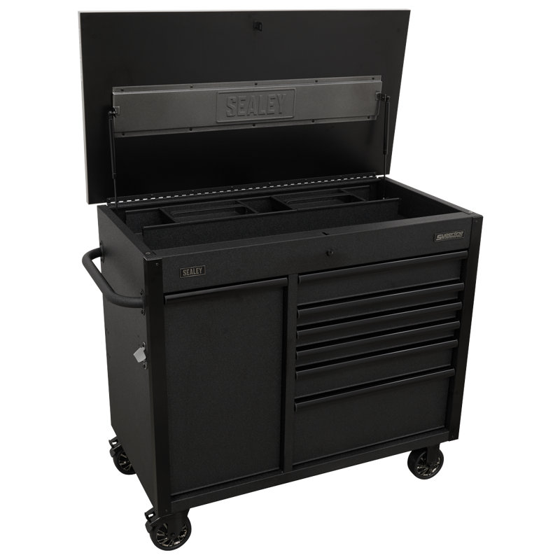 38.98" H x 44.09" W x 22.99" D Mobile Tool Cabinet with Power Tool Charging Drawer