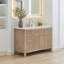 Lala 48" Single Bathroom Vanity with Grain White Engineered Stone Countertop without Mirror-669161385