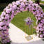2 PCS Gold Iron Wedding Flower Stands-98705915