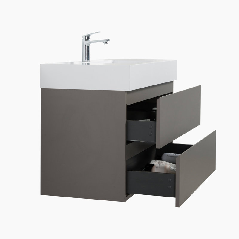 Meuble-lavabo simple l 36 po x P 18 po x H 25 po