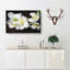 White Jasmine Flowers - Wrapped Canvas Painting-56654607