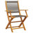 Garden Dining Set And Wood Solid Acacia Wood And Polypropylene-168586818