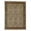High-Quality Hand-Knotted Ivory And Brown Area Rug