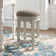Hexham Swivel Upholstered Counter Stool