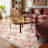 Kaldi Floral Washable Vintage Soft Non Slp Area Rugs for Living Room Bedroom Dining Room Low Pile Thin Boho Carpet-976889818-989910808