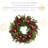 26 " Handmade Mixed Greenery Wreath