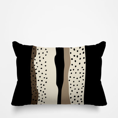 Coussin décoratif intérieur / extérieur en polyester filé Willow