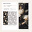 Papier peint floral, élégante murale rétro
