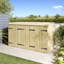 Wooden Bin Store
