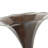 Wood Functional Brown Gramophone with Record