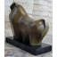 Art moderne abstrait taureau bronze Figurine BOTERO
