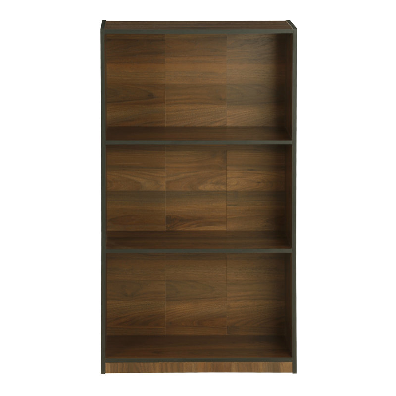 Barhorst 100.3cm H x 55.2cm W Standard Bookcase, Columbia Walnut