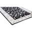 Hand-Knotted High-Quality Black and Ivory Runner