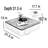 Minimalist Square Coffee Table Set-116816666-116816667