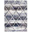 Tapis bleu / ivoire Stigall-1407720667