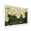 Jacovian abstrait crème vert pétale danse I - abstrait grand art mural-663778370-663778490-691709778