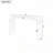 Minimalist Console Table With Elegant Lines And Arc-Shaped Edge-2051064560-2051064561