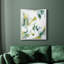 Toile encadrée de qualité supérieure Emerald Ice IV - prête à être accrochée-760553197-760553196