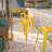 Nieva Commercial Grade Backless Indoor-Outdoor Stool with Square Seat-83911047-90142547-121738847