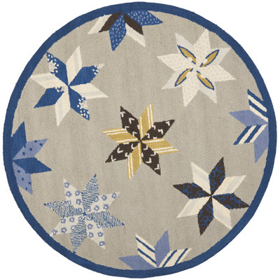 Alonii Martha Stewart Hand Tufted Wool Pile Geometric Rug