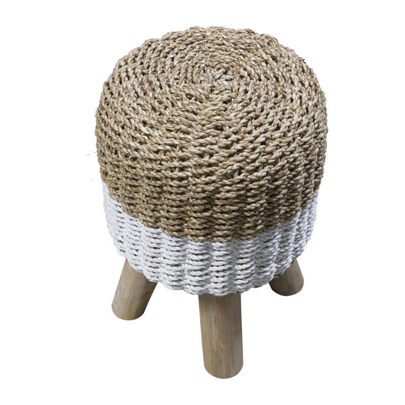 Bria Solid Wood Accent Stool