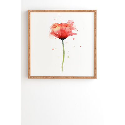 «Poppy Watercolor», reproduction