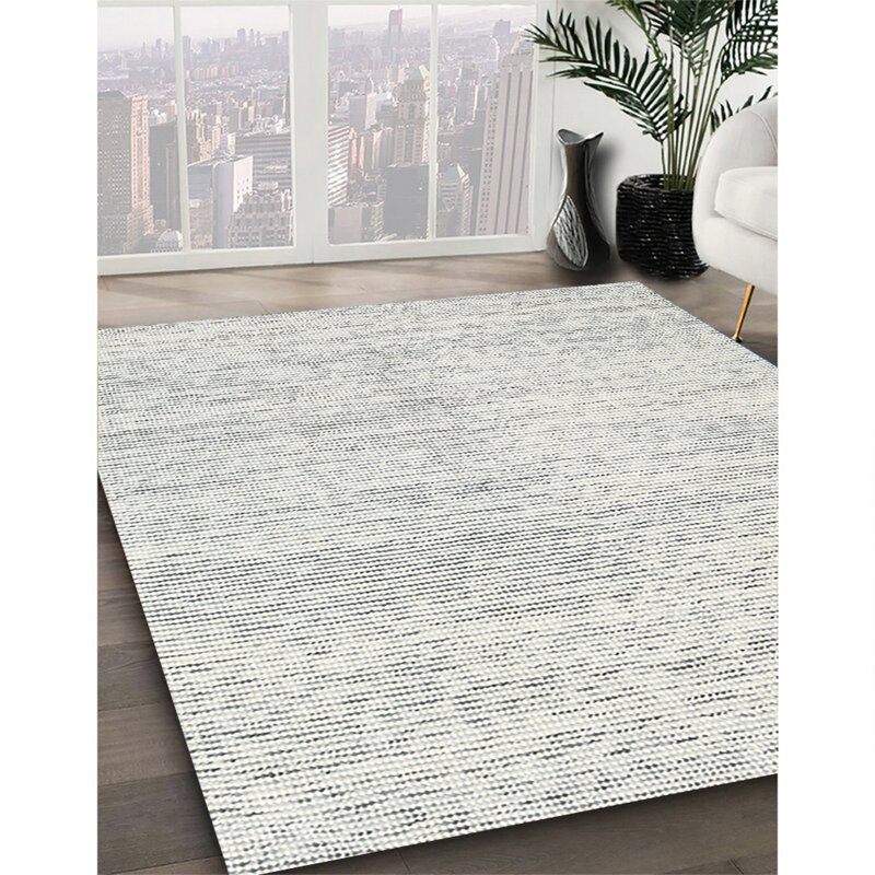 Tapis gris zone contemporaine, Rectangle 8 pi x 10 pi