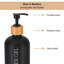 Distributeur de gel douche noir mat 17 oz liq. (500 ml)-121447603