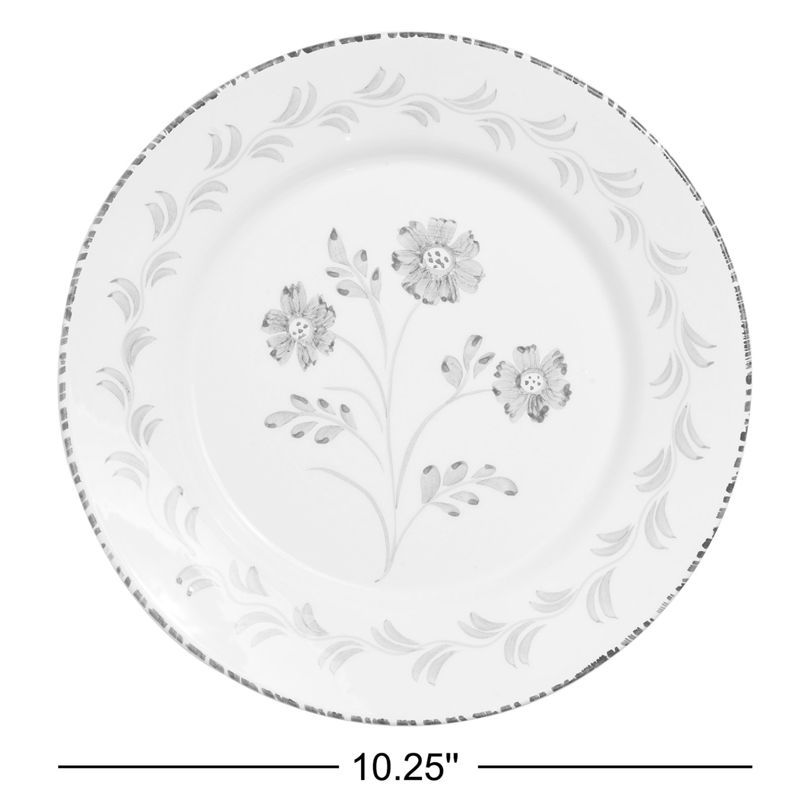 Casa Nuno 10" Ceramic Dinner Plate