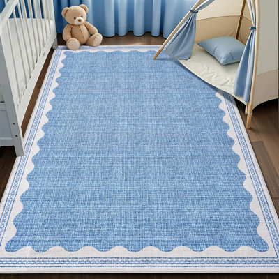 Rectangle Abstract Area Rug