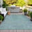 Machine Washable Indoor/Outdoor Kimberlin ACN2148 Striped Rug-113865813