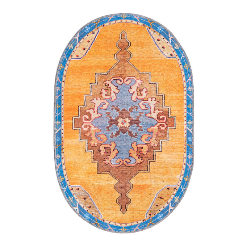 Chenille Indoor Rug, Oval 2' x 3'1"