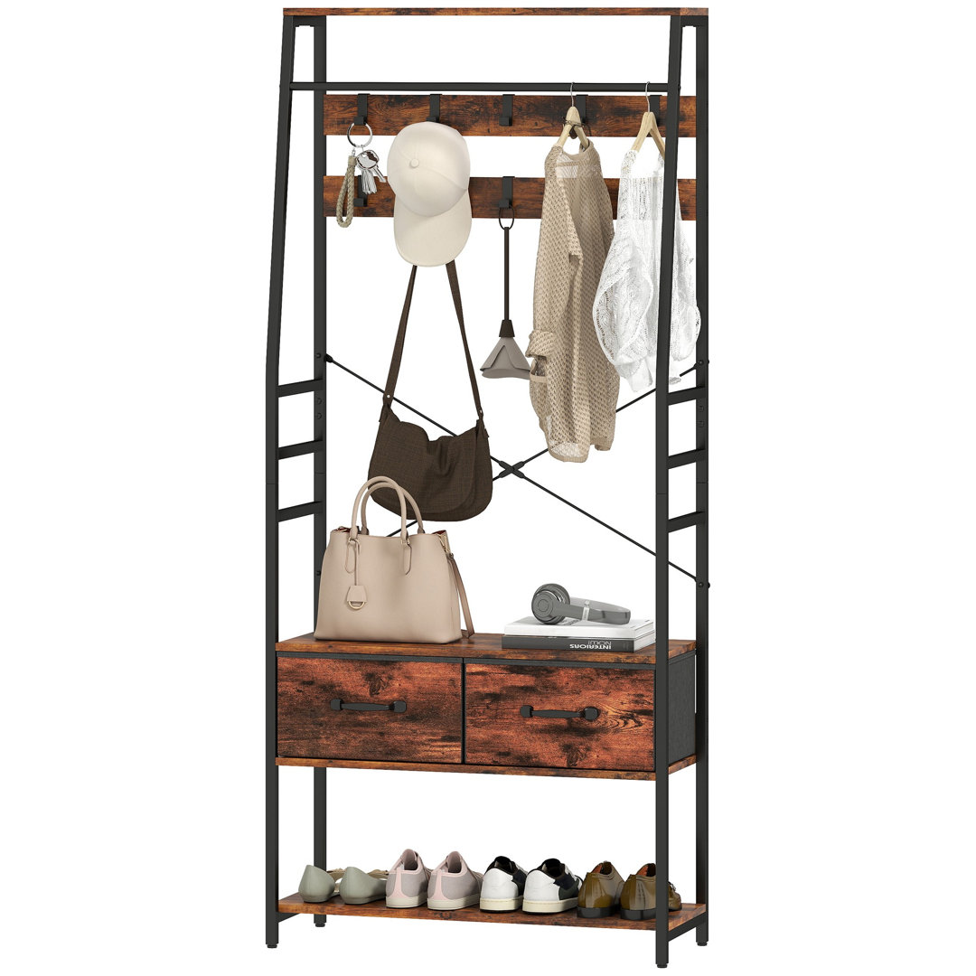 Hall Tree 80cm Wide