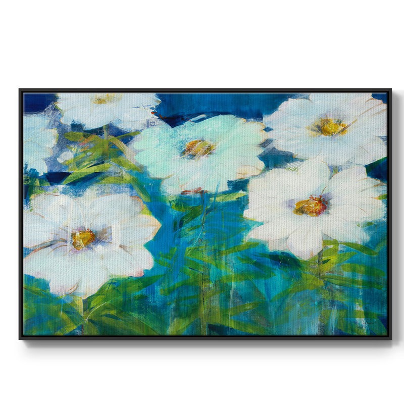 «Field Day» - Cadre photo, reproduction d'art sur papier, H 25 po x l 17 po x P 2 po, Noir
