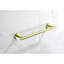 Support 6 serviettes pour la salle de bain, acier inoxydable, or brossé, fixation murale, aspect moderne, rouille, salle de bain dorée facile à installer, esthétique, égratignure, processus d'installation-391090823
