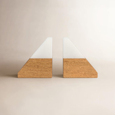 Losurdo Marble Non-Skid Bookends
