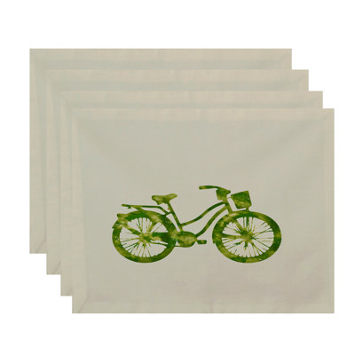 Ensemble de napperons belges cycle de vie 4 pièces