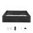 Metal Raised Garden Bed 8x4x1 ft Outdoor Galvanized Planter Box Dark Gray-789653439-789653426