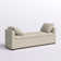 Aristides Modern 59.4" Wide Storage Bench with Two Pillows