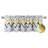 Waynant Chevron Tailored Window Valance