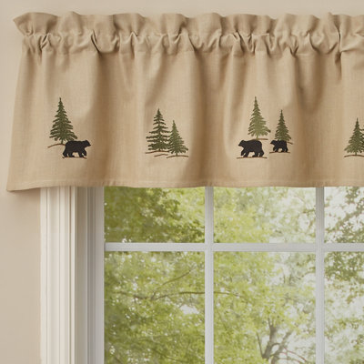 Demery Cotton Tailored Window Valance
