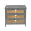 Armoire à 3 tiroirs Natural, gris, pour ranger vos fournitures